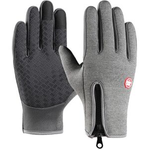 Unbranded (XL, Grey) Snowboarding Gloves, Windproof Waterproof Touch Screen Gloves, Zipper Unbranded (XL, Grey) Snowboarding Gloves, Windproof Waterproof Touch Screen Gloves, Zipper