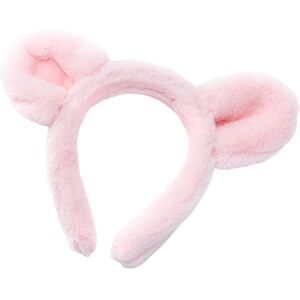 Unbranded (1 count (Pack of 1), Pink) Bear Ears Headband Adult - Cute Plush Makeup Headban Unbranded (1 count (Pack of 1), Pink) Bear Ears Headband Adult - Cute Plush Makeup Headban