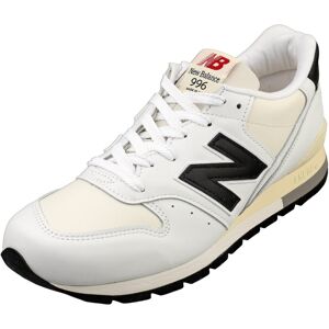(4.5) New Balance 996 Made In Usa Mens Casual Trainers in White Black (4.5) New Balance 996 Made In Usa Mens Casual Trainers in White Black
