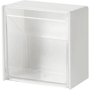 Unbranded Wall Mount Cotton Swab Holder - Transparent Cotton Pads Storage Box,Dustproof No Unbranded Wall Mount Cotton Swab Holder - Transparent Cotton Pads Storage Box,Dustproof No