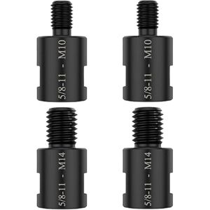 Unbranded Angle Grinder Attachments - 4X Connecting Attachment for Rotary Burr,5/8in-11 Fe Unbranded Angle Grinder Attachments - 4X Connecting Attachment for Rotary Burr,5/8in-11 Fe