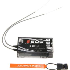 Unbranded (S603 Receiver Host) 6 Channels 2.4GHz S603 Aircraft Receiver for JR/Spektrum DS Unbranded (S603 Receiver Host) 6 Channels 2.4GHz S603 Aircraft Receiver for JR/Spektrum DS