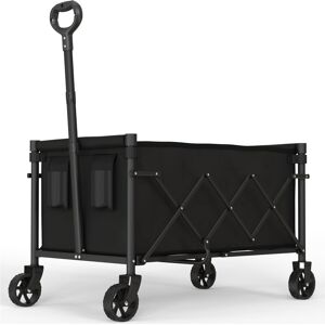 Vivo 65L Festival Trolley Folding Cart Wagon on Wheels Adjustable Handle Cover Bag Vivo 65L Festival Trolley Folding Cart Wagon on Wheels Adjustable Handle Cover Bag