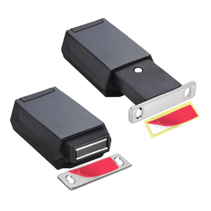 Typecat Magnetic Push Latch 2 Pack Heavy Duty Push Latch & Lock for Hidden Door Touch La Typecat Magnetic Push Latch 2 Pack Heavy Duty Push Latch & Lock for Hidden Door Touch La