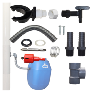 Typecat Downpipe Water Butt Filler Kit - Rainwater Diverter to Connect Downpipe to Water Typecat Downpipe Water Butt Filler Kit - Rainwater Diverter to Connect Downpipe to Water