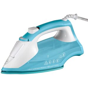 Russell Hobbs Light & Easy Brights Aqua Steam Iron, Fabric Softening Infused Cer Russell Hobbs Light & Easy Brights Aqua Steam Iron, Fabric Softening Infused Cer