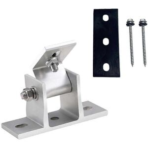 Unbranded Adjustable Aluminum Solar Panel Brackets - Roof Mounting System with Rotatable P Unbranded Adjustable Aluminum Solar Panel Brackets - Roof Mounting System with Rotatable P