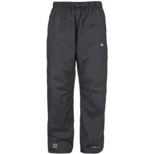 (XL, Black) Trespass Mens Purnell Waterproof & Windproof Over Trousers (XL, Black) Trespass Mens Purnell Waterproof & Windproof Over Trousers