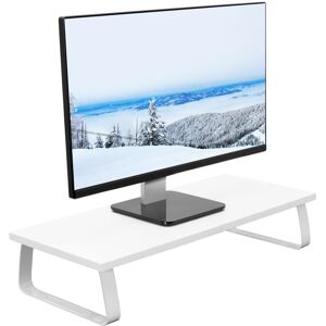 VIVO 24 inch Monitor Stand, Wood & Steel Desktop Riser, Screen, Keyboard, Laptop VIVO 24 inch Monitor Stand, Wood & Steel Desktop Riser, Screen, Keyboard, Laptop