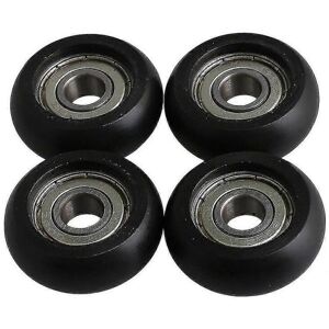 Unbranded 4 Sets Black Bearing Steel Guide Pulley Wheel Ball Bearing 8x32x12mm Unbranded 4 Sets Black Bearing Steel Guide Pulley Wheel Ball Bearing 8x32x12mm
