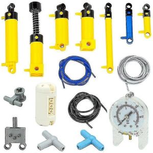 Unbranded (19475) Moc Technical Parts Pneumatic Air Pump Bricks Small (6l) V2 With Reinfor Unbranded (19475) Moc Technical Parts Pneumatic Air Pump Bricks Small (6l) V2 With Reinfor