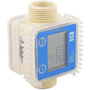 Unbranded Digital Lcd K24 Flow Meter Turbine Fuel Flow Tester for Chemicals Water Sea Liqu Unbranded Digital Lcd K24 Flow Meter Turbine Fuel Flow Tester for Chemicals Water Sea Liqu