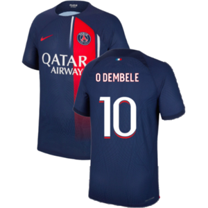 Nike (M) 2023-2024 PSG Home Shirt (O Dembele 10) Nike (M) 2023-2024 PSG Home Shirt (O Dembele 10)