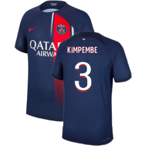 Nike (L) 2023-2024 PSG Home Shirt (Kimpembe 3) Nike (L) 2023-2024 PSG Home Shirt (Kimpembe 3)