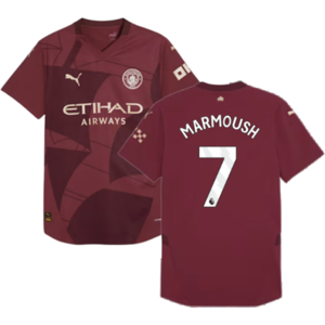 Puma (M) 2024-2025 Man City Third Authentic Shirt (Marmoush 7) Puma (M) 2024-2025 Man City Third Authentic Shirt (Marmoush 7)