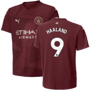 Puma (XLB) 2024-2025 Man City Third Shirt (Kids) (Haaland 9) Puma (XLB) 2024-2025 Man City Third Shirt (Kids) (Haaland 9)