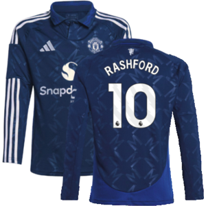 adidas (MB) 2024-2025 Man Utd Long Sleeve Away Shirt (Kids) (Rashford 10) adidas (MB) 2024-2025 Man Utd Long Sleeve Away Shirt (Kids) (Rashford 10)