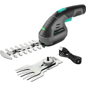 Bluemars 8V 2-in-1 Cordless Hedge Trimmer & Grass Shear w/ 2000mAh Lithium-Ion B Bluemars 8V 2-in-1 Cordless Hedge Trimmer & Grass Shear w/ 2000mAh Lithium-Ion B