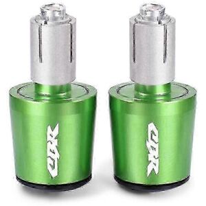 Unbranded (Green) Motorcycle Handlebar Grips Handle Bar Cap End Plugs For Honda Cbr600rr C Unbranded (Green) Motorcycle Handlebar Grips Handle Bar Cap End Plugs For Honda Cbr600rr C