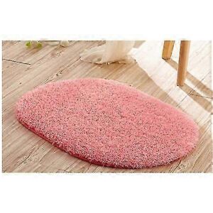 Unbranded (40*60, Watermelon Red) JWL-Bathroom Mats Foam Bath Rug Ellipse Mats Anti-Slip S Unbranded (40*60, Watermelon Red) JWL-Bathroom Mats Foam Bath Rug Ellipse Mats Anti-Slip S