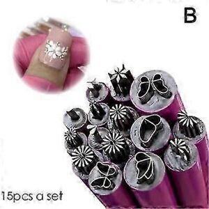 Unbranded (15pcs) 6/10/15 PCS DIY Nail Nail Art Stamp Pen Set Art Dotting Tools Set for Gi Unbranded (15pcs) 6/10/15 PCS DIY Nail Nail Art Stamp Pen Set Art Dotting Tools Set for Gi