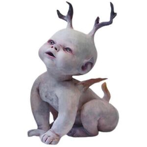 Unbranded (B) Halloween Creepy Devil Baby Resin Statue Scary Haunted Prop Ghost Babies Orn Unbranded (B) Halloween Creepy Devil Baby Resin Statue Scary Haunted Prop Ghost Babies Orn