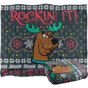 Scooby Doo Rockin It Christmas Blanket Scooby Doo Rockin It Christmas Blanket