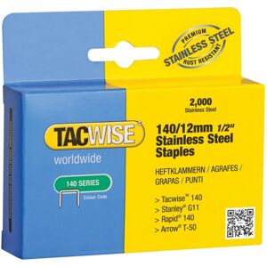 Tacwise 140 Series Stainless Steel Staples Tacwise 140 Series Stainless Steel Staples