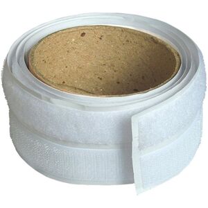 Faithfull Hook & Loop Self-adhesive Tape 20mm X 1m White Faithfull Hook & Loop Self-adhesive Tape 20mm X 1m White