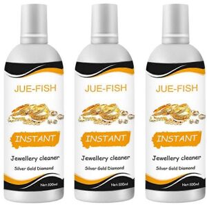 Unbranded (3pcs) 100ml Ultrasonic Solution Jewelry Cleaning Liquid Glasses Lens Watch Ring Unbranded (3pcs) 100ml Ultrasonic Solution Jewelry Cleaning Liquid Glasses Lens Watch Ring