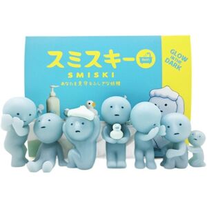 Unbranded Luminous Action Smiski Figure Model Bathroom Toy Pvc Doll For Kids Room Decor Unbranded Luminous Action Smiski Figure Model Bathroom Toy Pvc Doll For Kids Room Decor