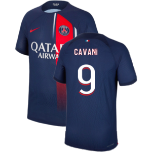 Nike (L) 2023-2024 PSG Home Shirt (Cavani 9) Nike (L) 2023-2024 PSG Home Shirt (Cavani 9)