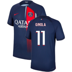 Nike (L) 2023-2024 PSG Home Shirt (Ginola 11) Nike (L) 2023-2024 PSG Home Shirt (Ginola 11)