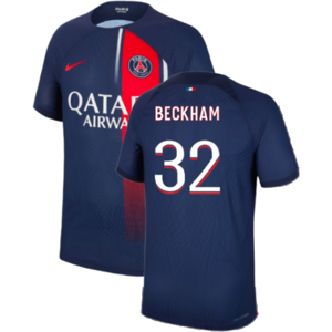 Nike (XL) 2023-2024 PSG Home Shirt (Beckham 32) Nike (XL) 2023-2024 PSG Home Shirt (Beckham 32)