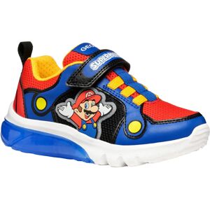 (7.5 UK Child, Royal Blue/Red) Geox Boys Ciberdron Super Mario Trainers (7.5 UK Child, Royal Blue/Red) Geox Boys Ciberdron Super Mario Trainers