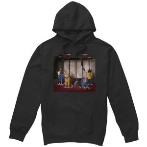 (S, Black) Star Trek Mens Beam Meow Up Hoodie (S, Black) Star Trek Mens Beam Meow Up Hoodie