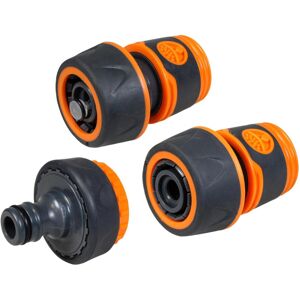 Faithfull 3/4in Plastic Hose Fittings Kit, 3 Piece Faithfull 3/4in Plastic Hose Fittings Kit, 3 Piece