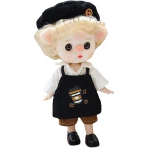 Unbranded (Black) Cute Anime BJD Dolls - Anime Action Figure Toys,Car Decoration, Home Dec Unbranded (Black) Cute Anime BJD Dolls - Anime Action Figure Toys,Car Decoration, Home Dec