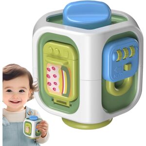 Unbranded (Green) Activity Cube for Baby Motor Skills Toys,Learning Development Interact Unbranded (Green) Activity Cube for Baby Motor Skills Toys,Learning Development Interact