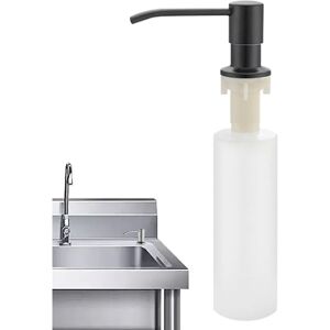 Unbranded (Black 350 Ml Bottle) Soap Pump for Kitchen Sink, Sink Dispenser, Counter, Soap Unbranded (Black 350 Ml Bottle) Soap Pump for Kitchen Sink, Sink Dispenser, Counter, Soap