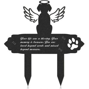 Unbranded Dog Cemetery Decorations for Grave - Grave Garden Metal Decorations Memorial Dog Unbranded Dog Cemetery Decorations for Grave - Grave Garden Metal Decorations Memorial Dog