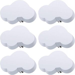 Unbranded (White) 6 Pack Cloud Shape Drawer Knobs, Kids Furniture Knobs, Rubber Knobs for Unbranded (White) 6 Pack Cloud Shape Drawer Knobs, Kids Furniture Knobs, Rubber Knobs for
