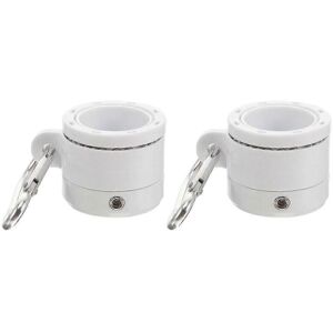 Unbranded 1 Set Flag Pole Clip Mounting Rings with Clip Flagpole Fittings Rotating Flagpol Unbranded 1 Set Flag Pole Clip Mounting Rings with Clip Flagpole Fittings Rotating Flagpol
