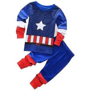 Unbranded (1-2 Years, Captain America C) Pyjamas Kids Boys Sleepwear Wear Pajamas Pjs Set Unbranded (1-2 Years, Captain America C) Pyjamas Kids Boys Sleepwear Wear Pajamas Pjs Set