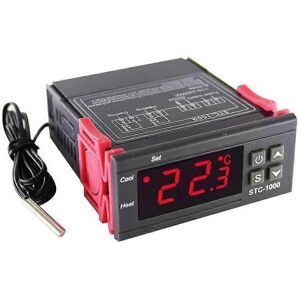 Unbranded (12V) STC-1000 Digital LED Temperature Controller Heating Cooling Centigrade The Unbranded (12V) STC-1000 Digital LED Temperature Controller Heating Cooling Centigrade The