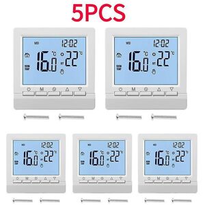 Unbranded (5PCS) 1-10PCS Programmable Gas Boiler Thermostat Water Heating Temperature Regu Unbranded (5PCS) 1-10PCS Programmable Gas Boiler Thermostat Water Heating Temperature Regu