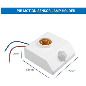 Unbranded (1PCS) E27 PIR Motion Sensor Bulb Base IR Infrared Sensor Switch Human Body Sens Unbranded (1PCS) E27 PIR Motion Sensor Bulb Base IR Infrared Sensor Switch Human Body Sens