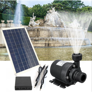 STOYOTU 50w 800l/h Solar Panel Powered Water Pump Pond Garden Water Submersibles Aquariu STOYOTU 50w 800l/h Solar Panel Powered Water Pump Pond Garden Water Submersibles Aquariu