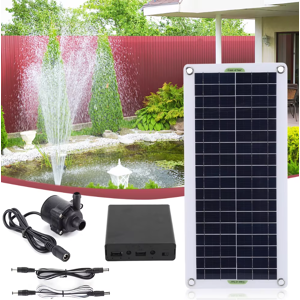 STOYOTU 50W 800L/H Solar Panel Power Water Pump Set Submersible Water Pump Fish Pond Gar STOYOTU 50W 800L/H Solar Panel Power Water Pump Set Submersible Water Pump Fish Pond Gar