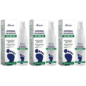 Unbranded (3pcs) Foot Sanitizer Spray with Tea Tree Oil, Tea Tree Oil Feet Spray, Clear Fo Unbranded (3pcs) Foot Sanitizer Spray with Tea Tree Oil, Tea Tree Oil Feet Spray, Clear Fo